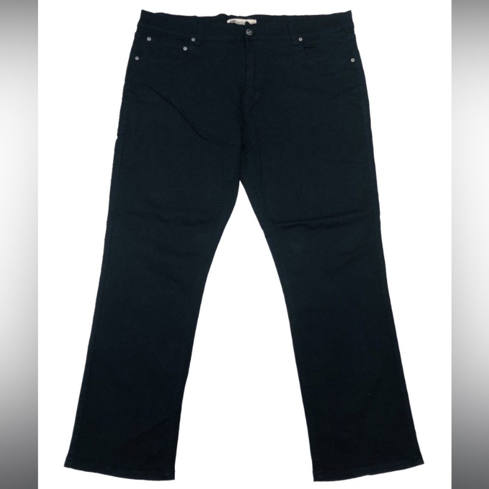 RB Big and Tall Relaxed-Straight Fit Denim JeanStyle# 8408T Color: Jet Black